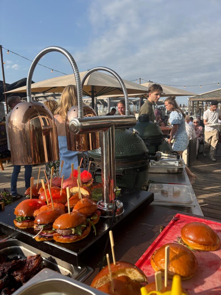 BBQ, strandtent, hoek van holland