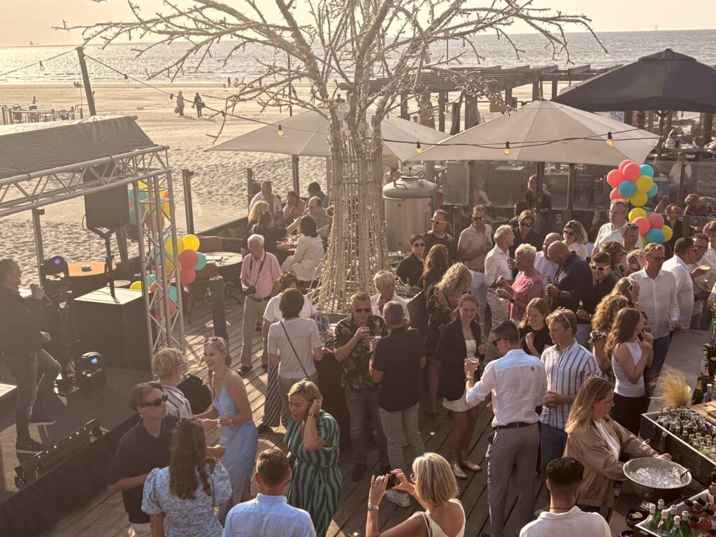 Feestlocatie, strandtent, rotterdam,